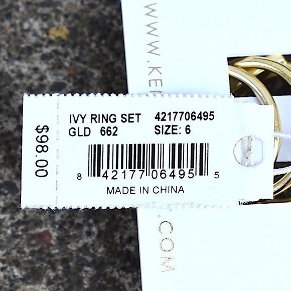 Kendra Scott | Ivy Ring Set (Gold Hop Pink) - Picture 7 of 11